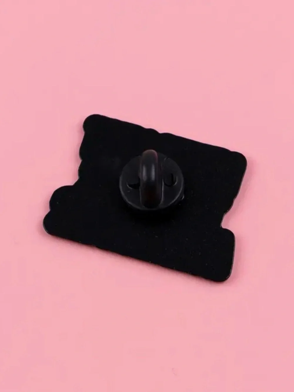 Black Enamel Statement Brooch - 'I Heard What You Did Fir a Klondike Bar’ Unisex